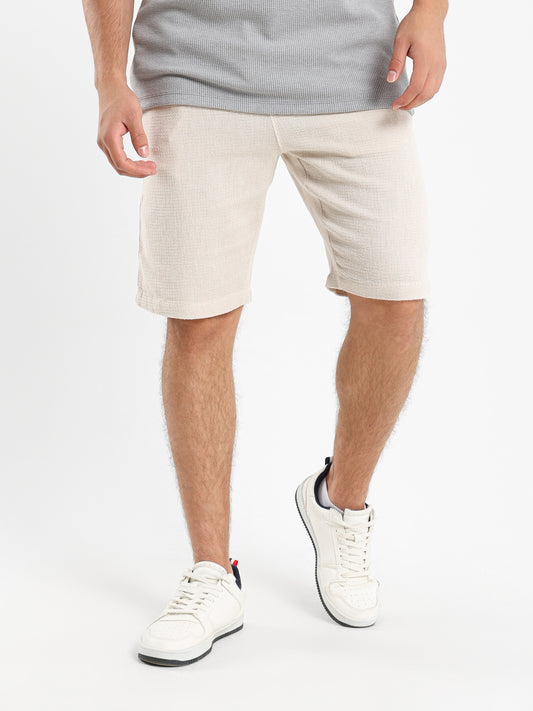 Textured Shorts