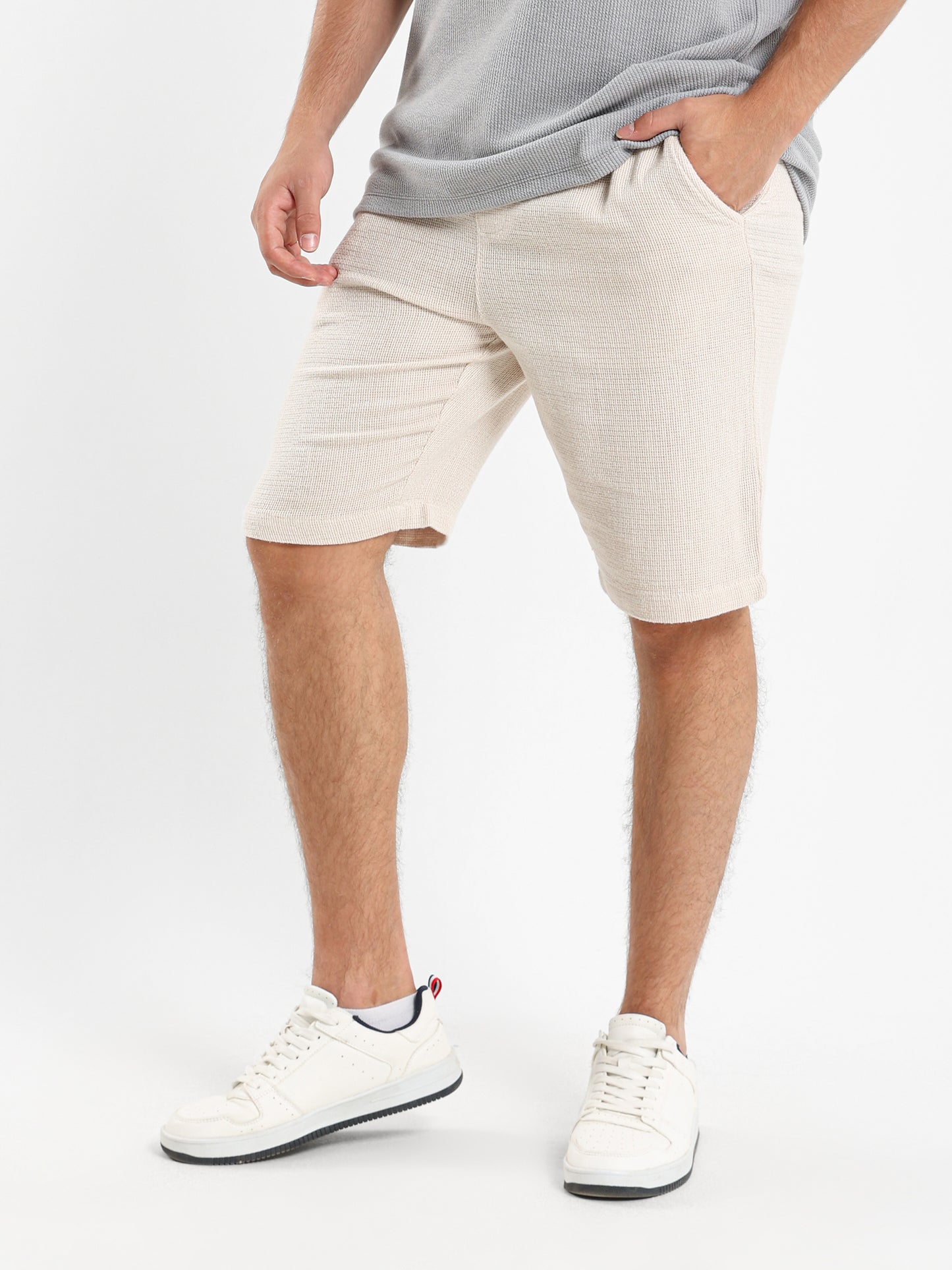 Textured Shorts