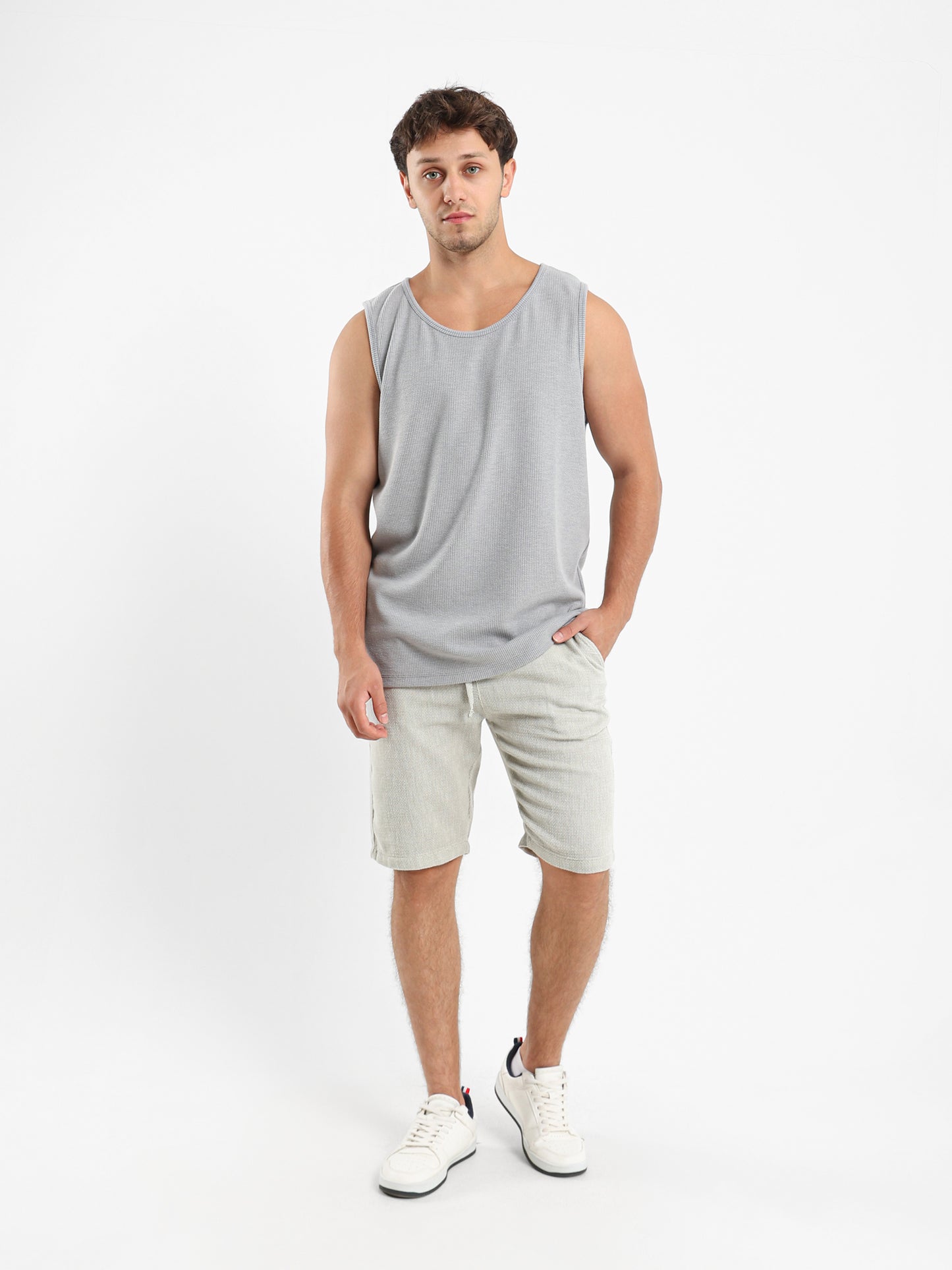 Textured Shorts