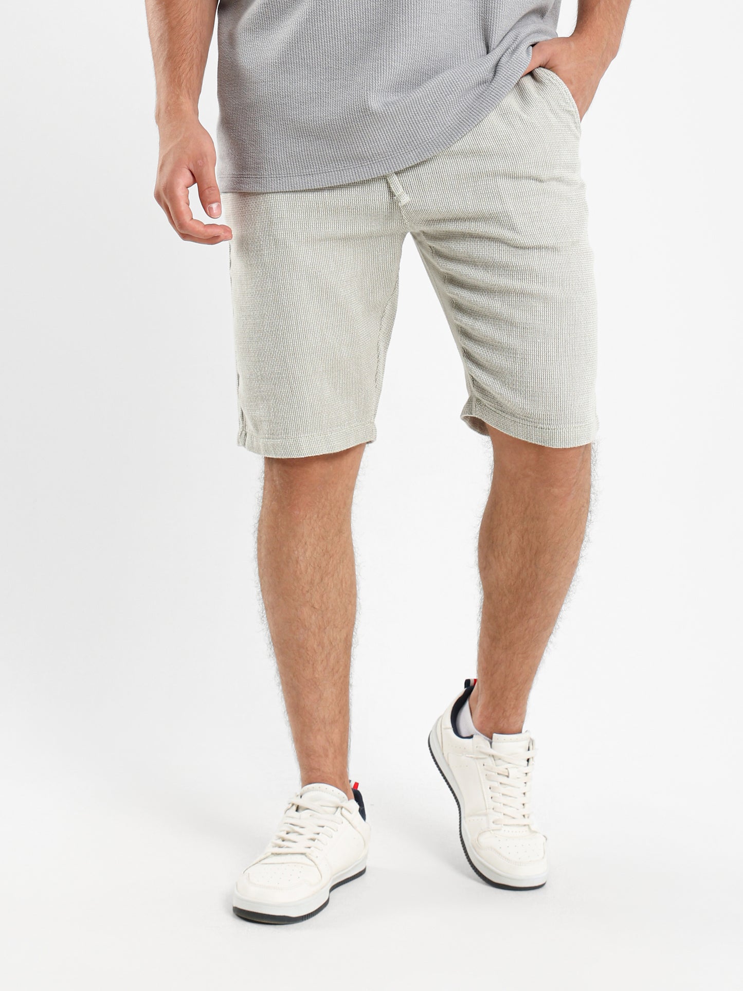 Textured Shorts