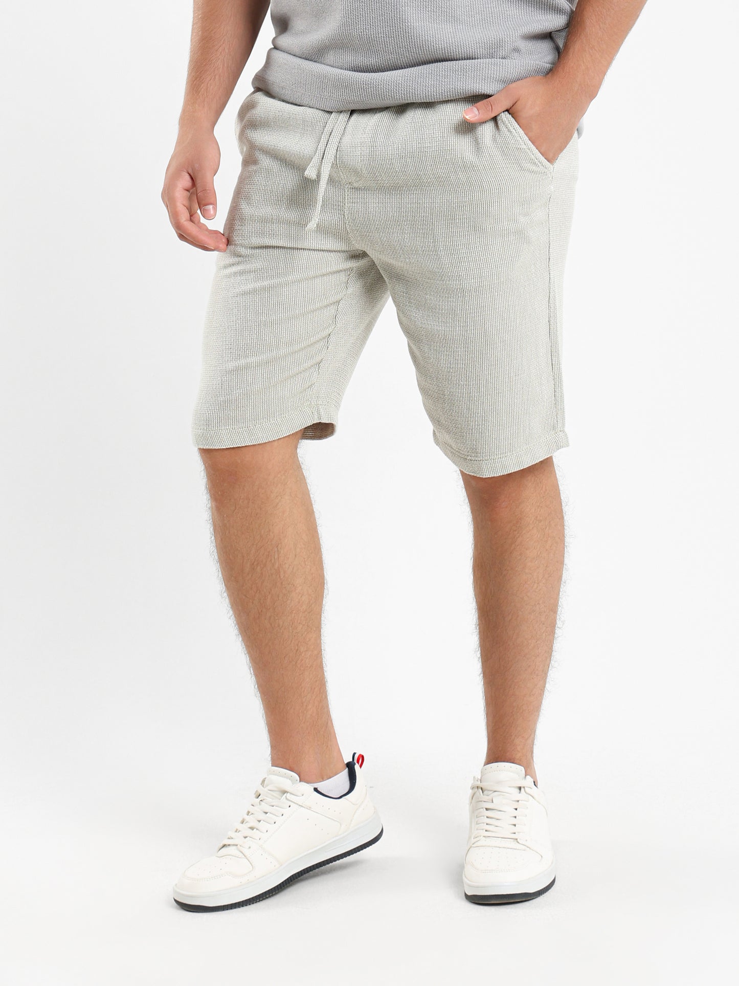 Textured Shorts