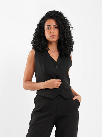 Front Buttoned Vest