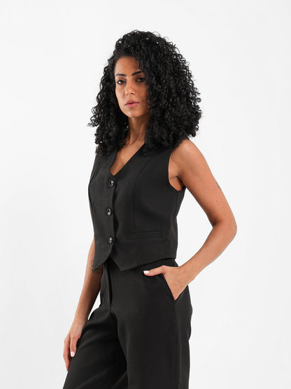 Front Buttoned Vest