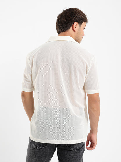 Knitted Relaxed Fit Shirt