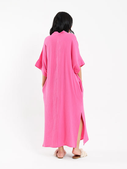 Side Slit Kaftan Dress