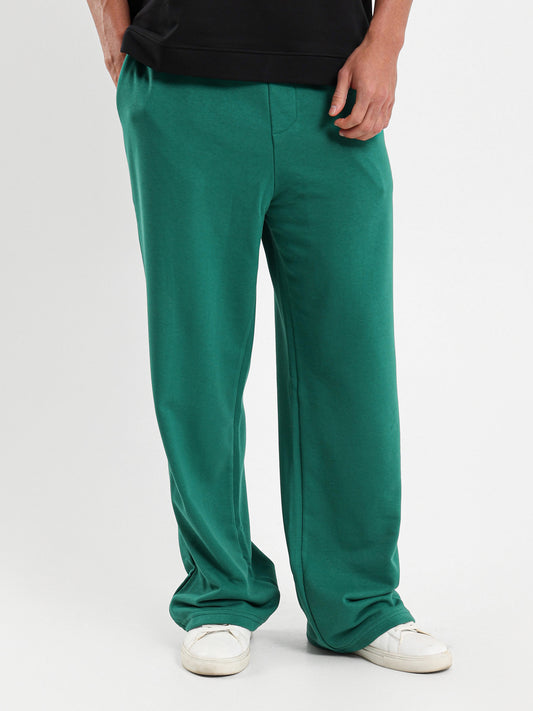 Relaxed Elastic Waist Pants