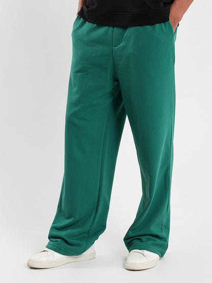 Relaxed Elastic Waist Pants