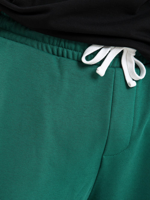 Relaxed Elastic Waist Pants