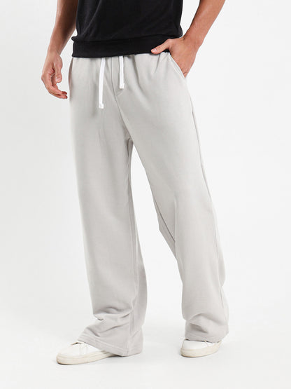 Relaxed Elastic Waist Pants