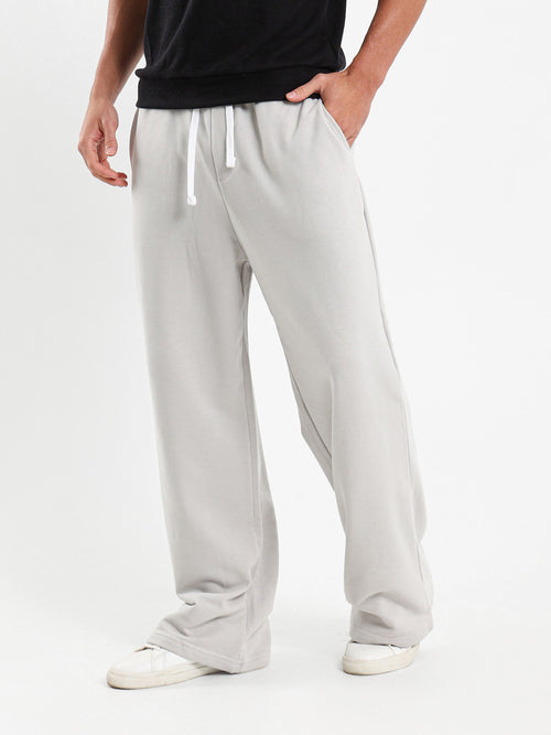 Relaxed Elastic Waist Pants