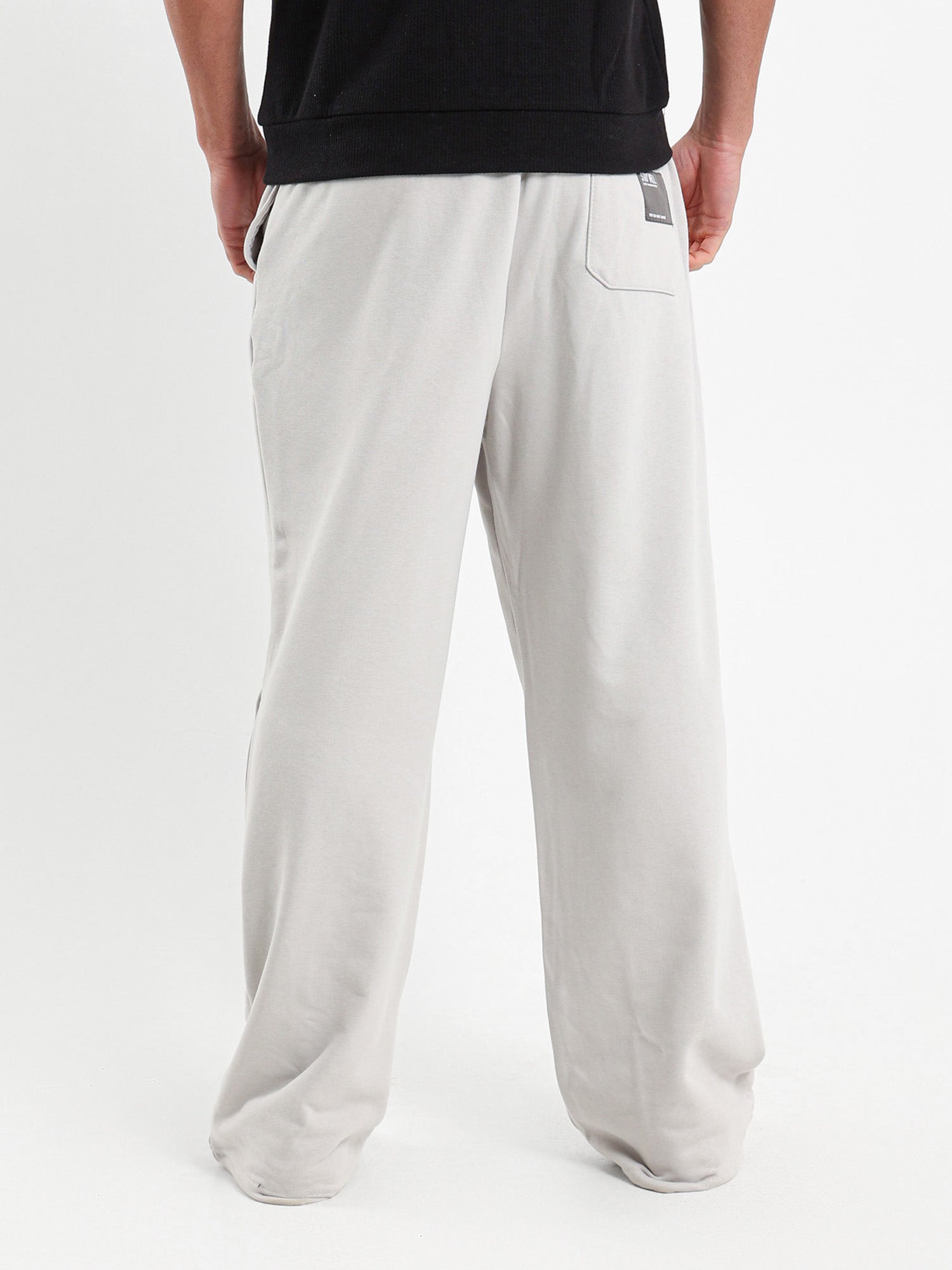 Relaxed Elastic Waist Pants