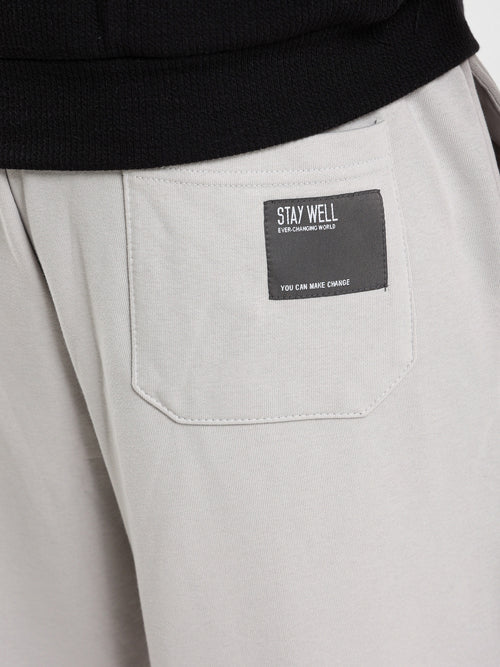 Relaxed Elastic Waist Pants