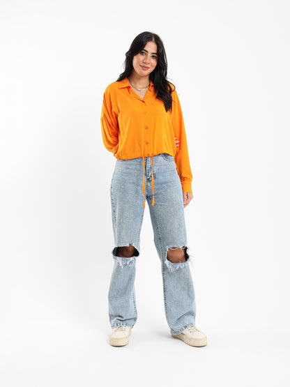 Drawstring Shirt