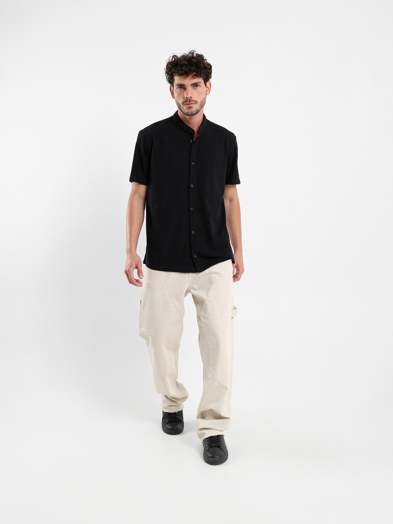Cargo Denim Pants with Pockets