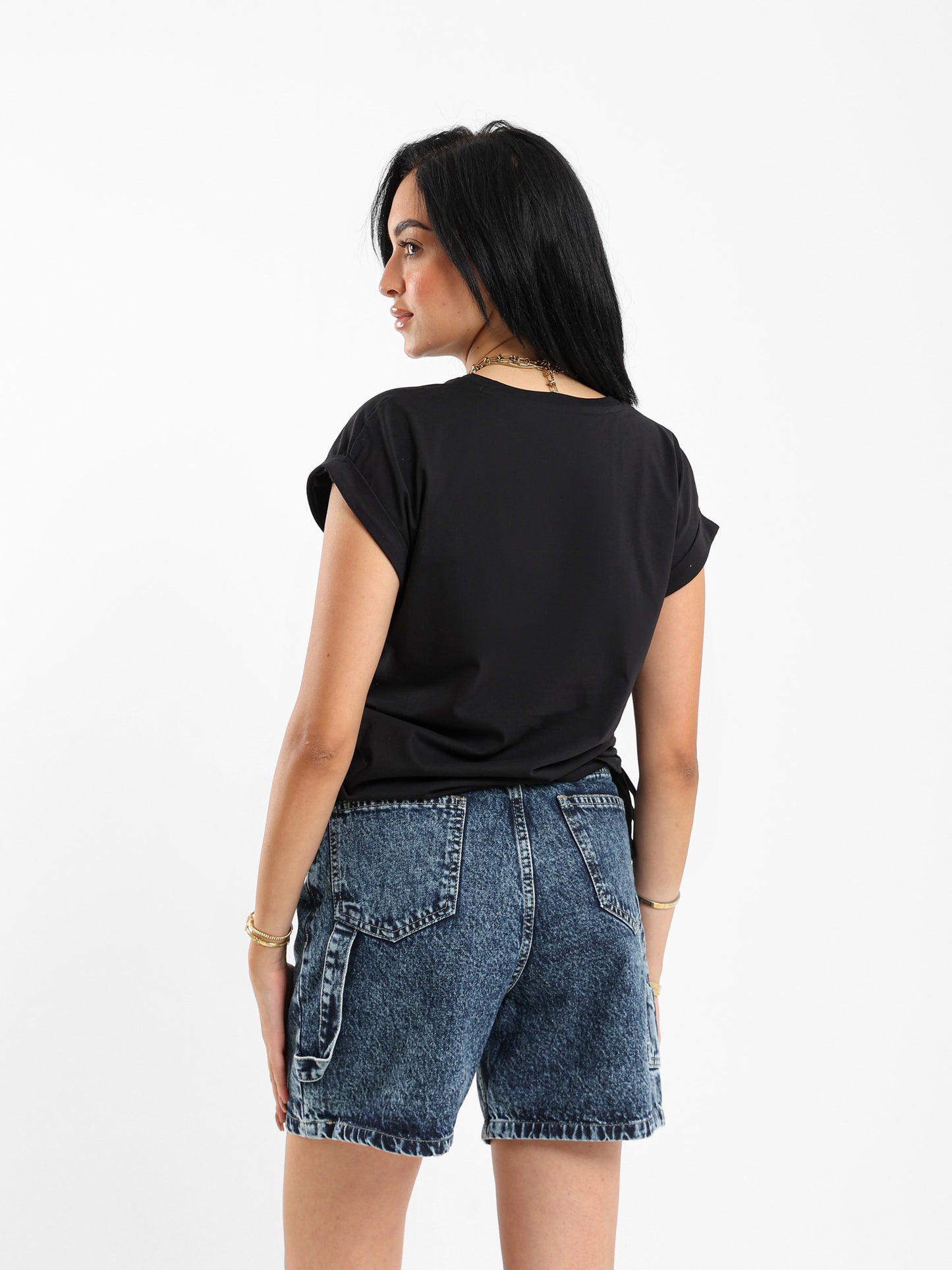 Side Drawstring Top
