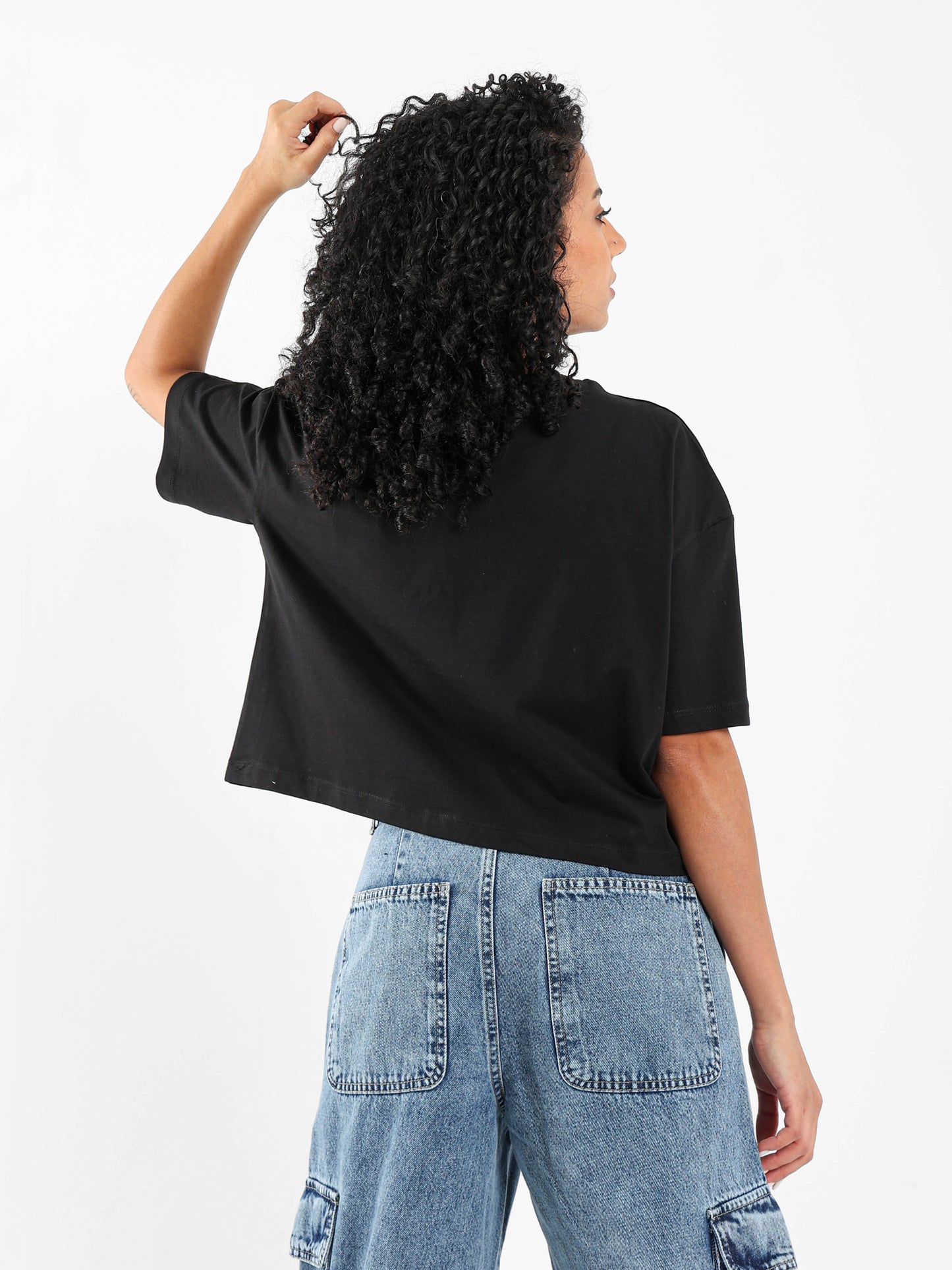 Printed Cropped T-Shirt