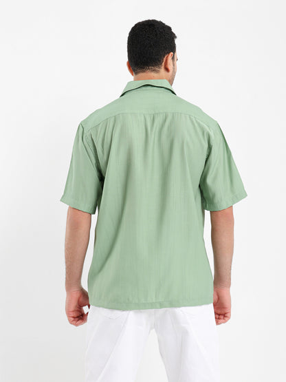 Textured Half Sleeves Shirt