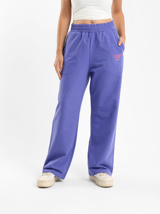 Jogger Pants with Embroidery