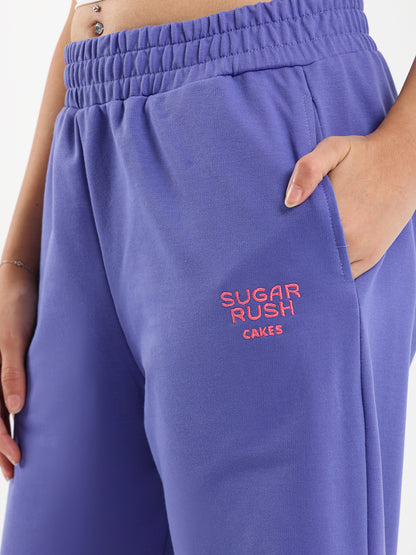 Jogger Pants with Embroidery
