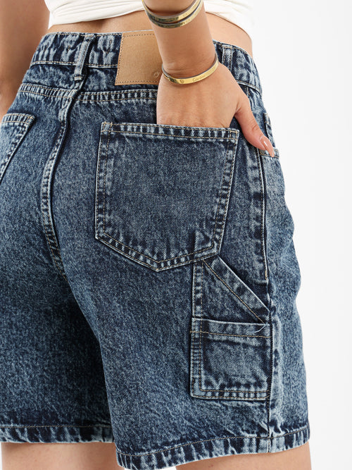 Basic Denim Shorts