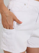 Cargo Denim Shorts