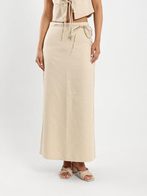 Long Skirt with Elasticated Waist