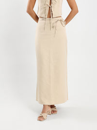 Long Skirt with Elasticated Waist