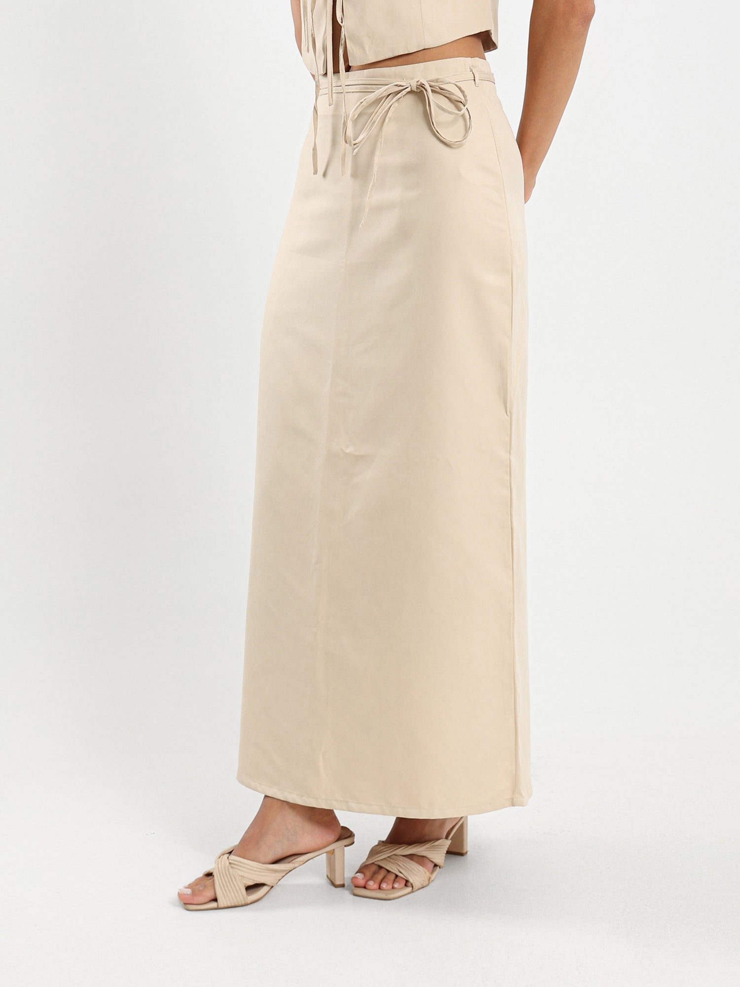Long Skirt with Elasticated Waist