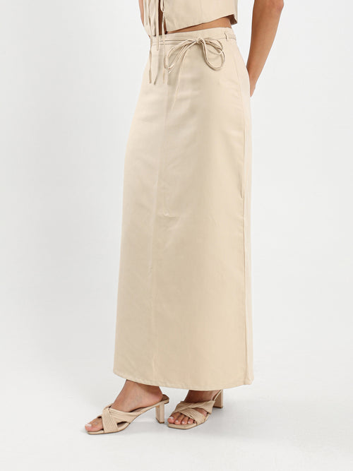 Long Skirt with Elasticated Waist