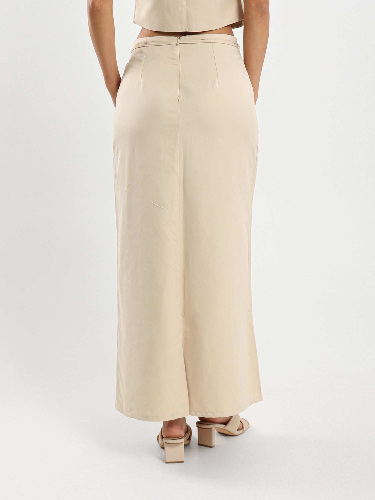 Long Skirt with Elasticated Waist