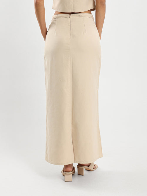 Long Skirt with Elasticated Waist
