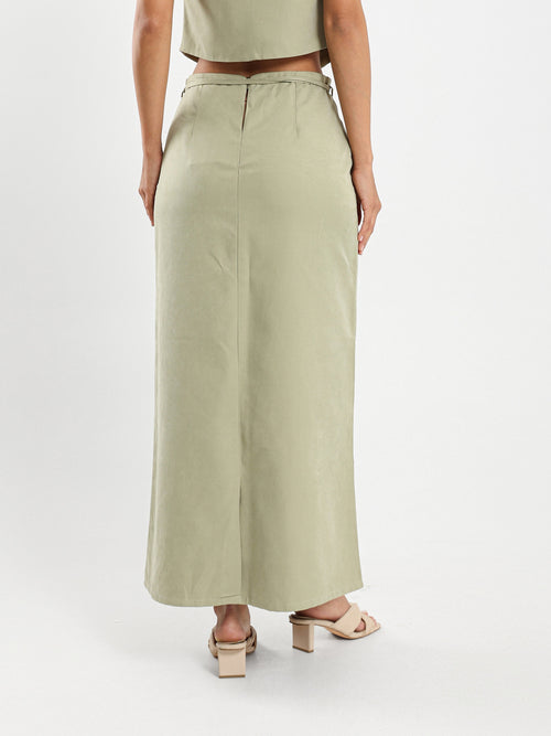 Long Skirt with Elasticated Waist