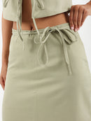 Long Skirt with Elasticated Waist