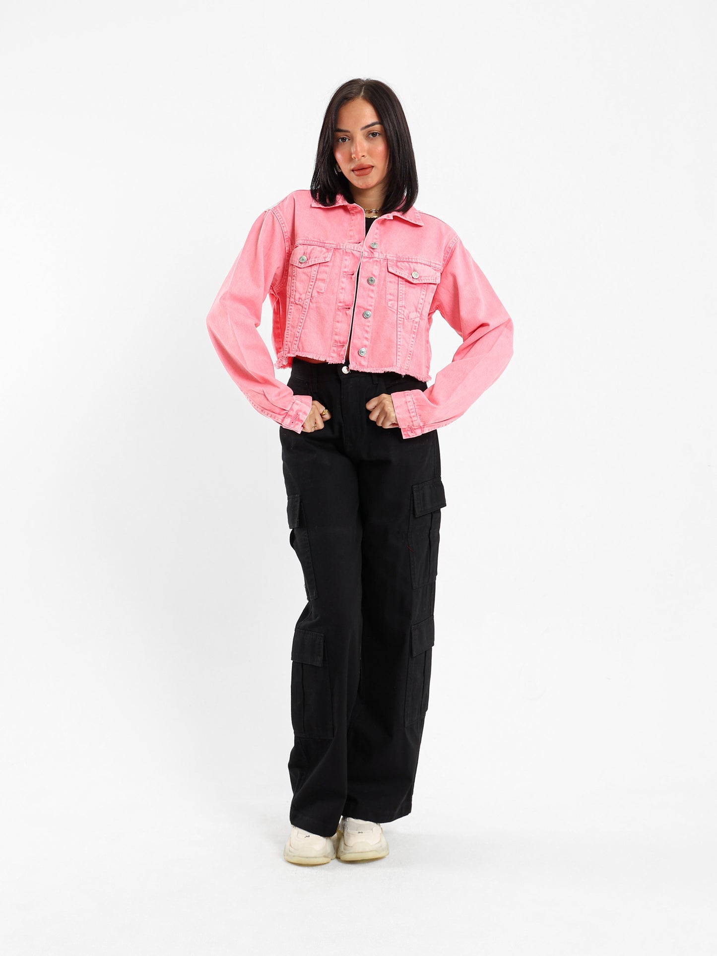 Cropped Denim Jacket