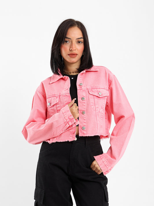 Cropped Denim Jacket