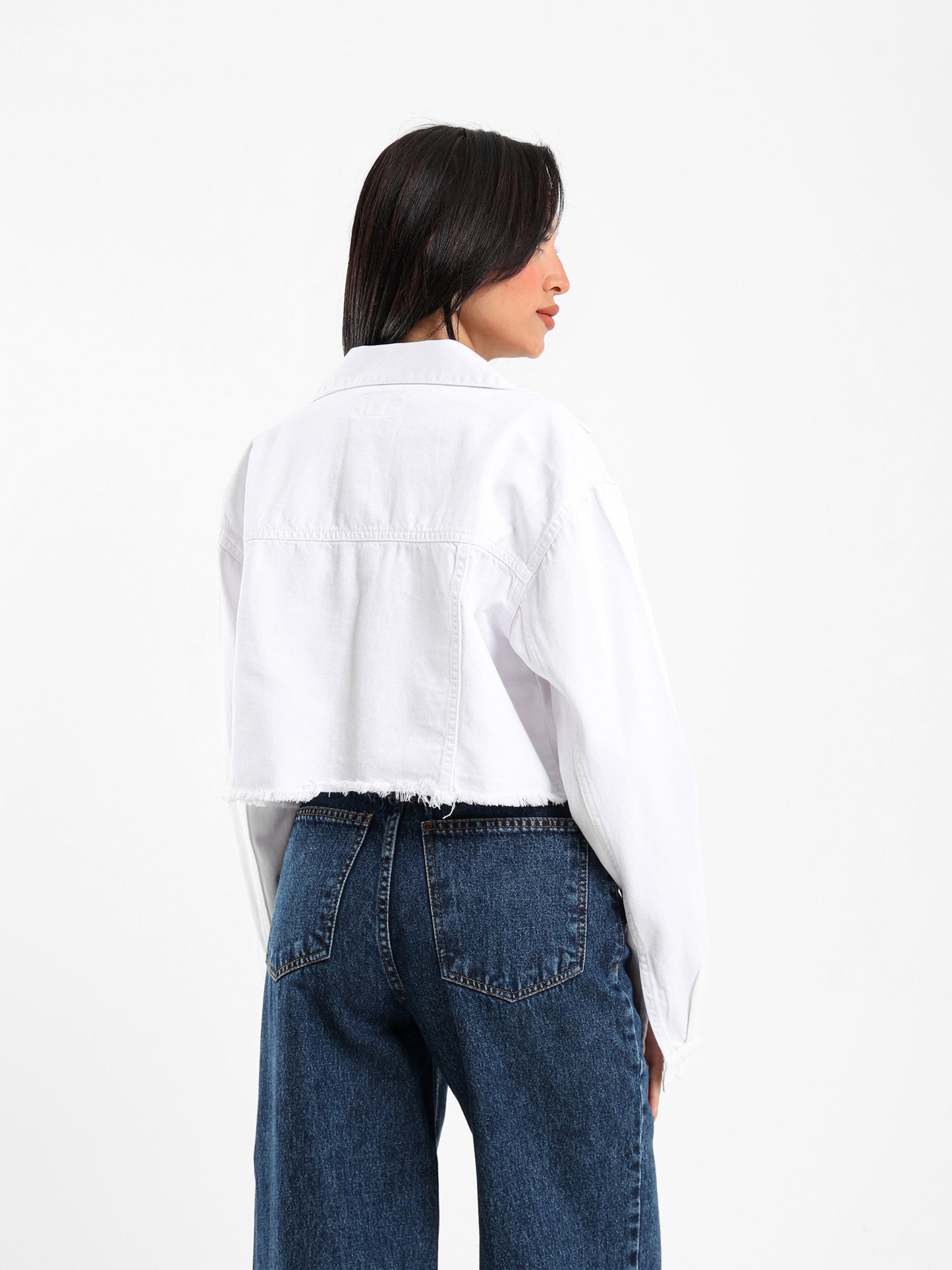 Cropped Denim Jacket