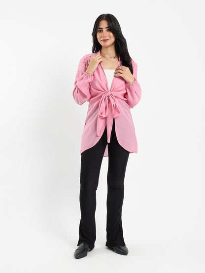 Front Tie Kimono