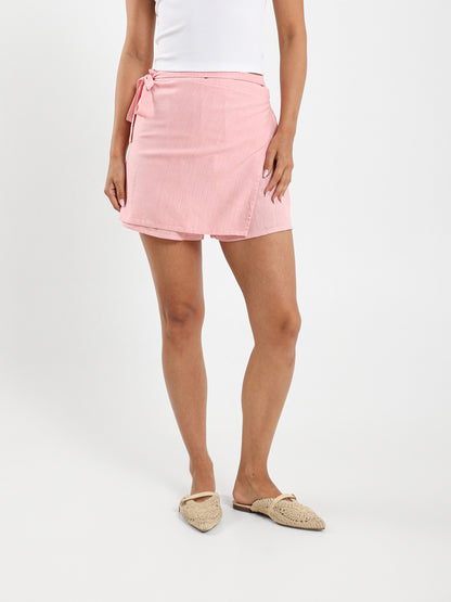 Linen Skort