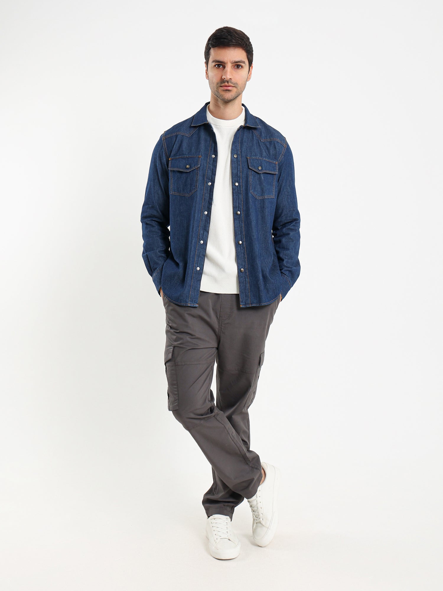 Woven Cargo Joggers
