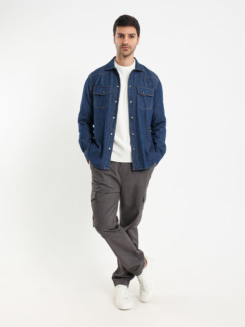 Woven Cargo Joggers