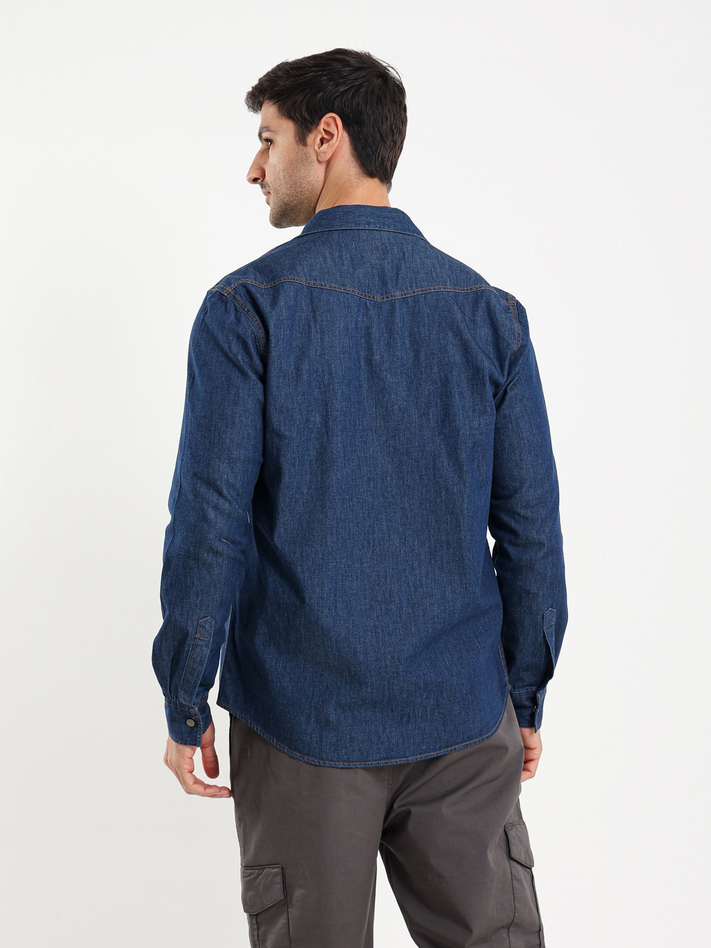 Snap Closure Long Sleeve Shirt