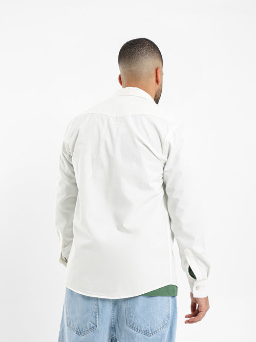 Snap Closure Long Sleeve Shirt