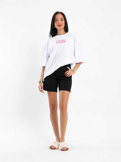 Dice Printed Oversized T-shirt