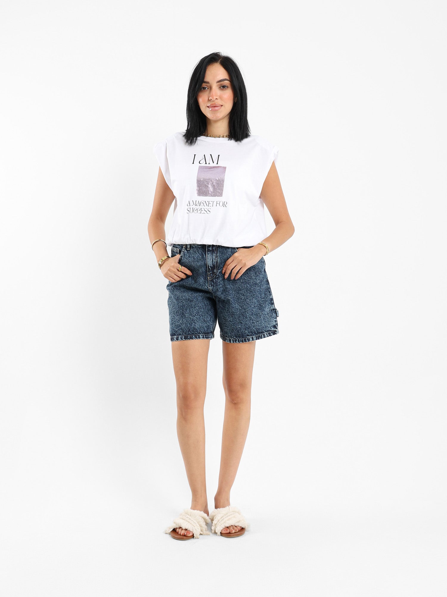 Basic Denim Shorts