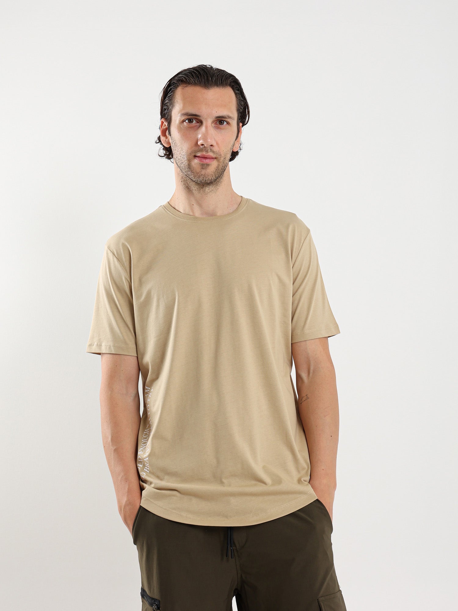 Beige / S / Men