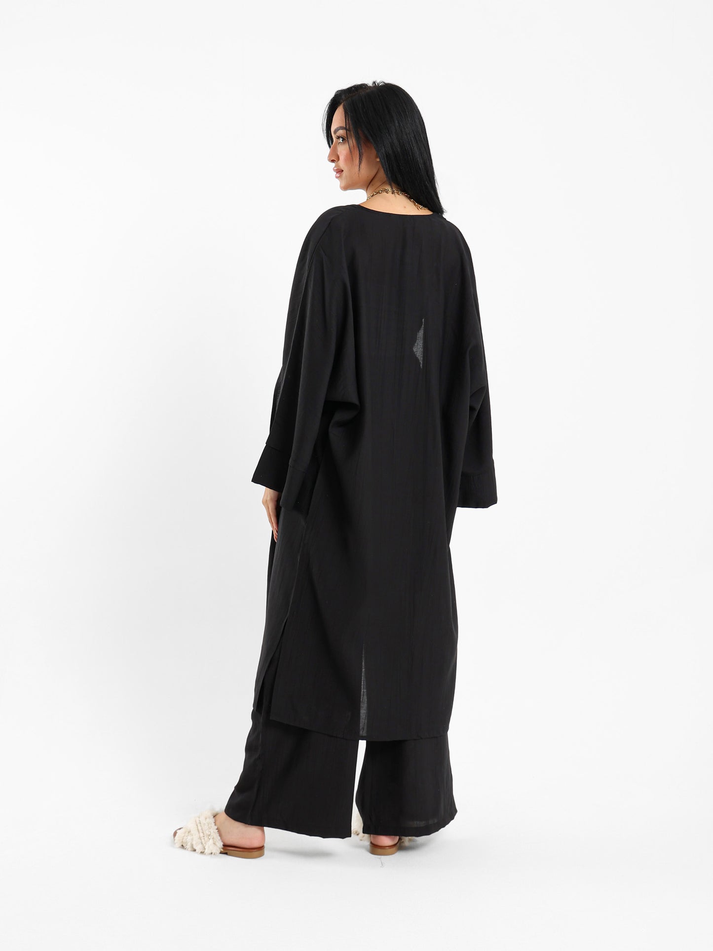 Long Length Opened Kimono