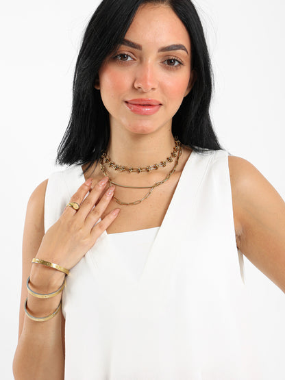 Sleeveless V-Neck Above-Knee Dress