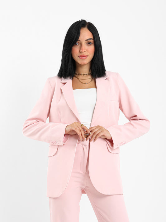 Regular Fit Crepe Blazer