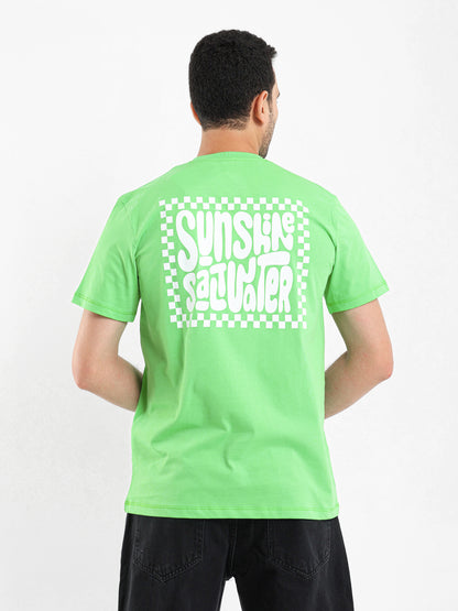 Round Neck Printed T-Shirt