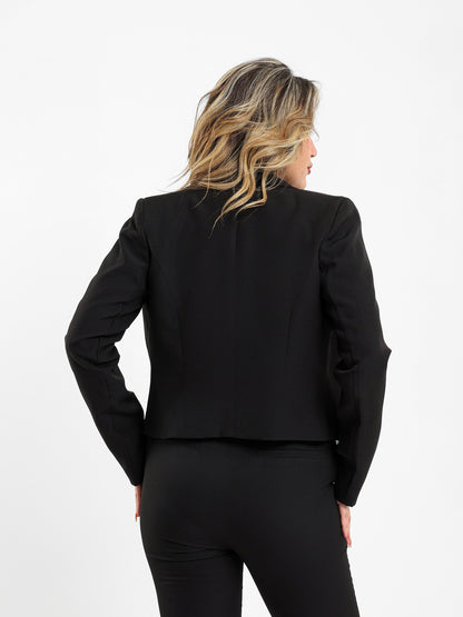 Notch Collar Blazer